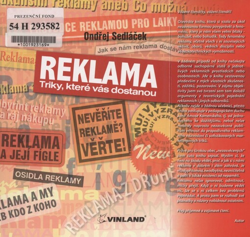 Reklama: triky, které vás dostanou