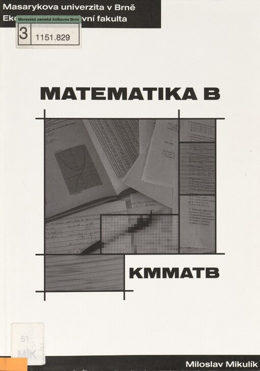 Matematika B: distanční studijní opora