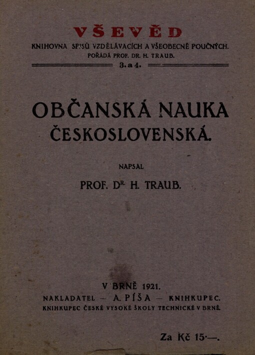 Občanská nauka československá