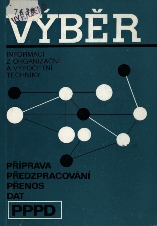 Příprava, předzpracování a přenos dat