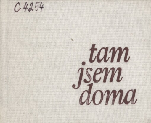 Tam jsem doma: výbor básní na motivy z rodného Podorlicka