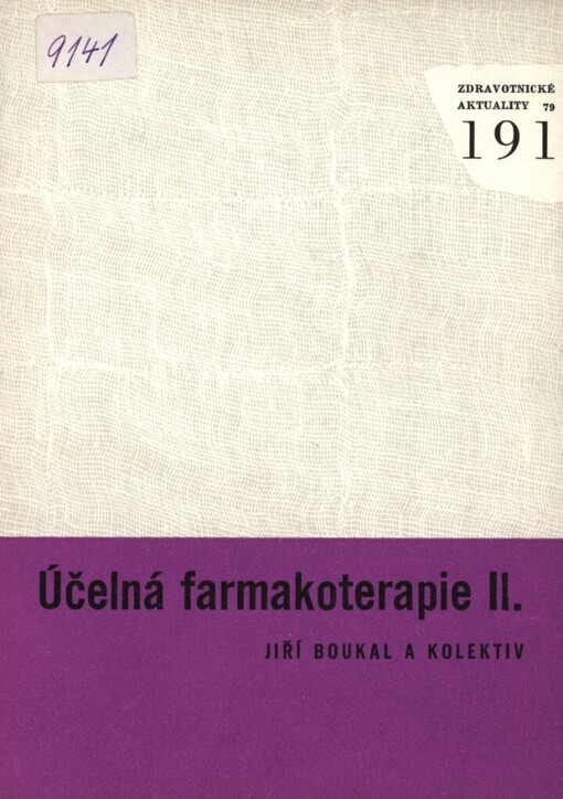 Účelná farmakoterapie a hospodaření s léky a zdravotnickými potřebami II