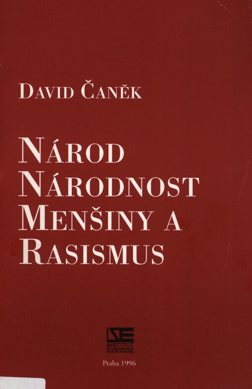 Národ, národnost, menšiny a rasismus