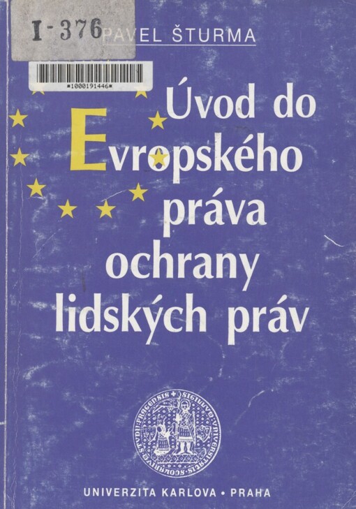 Úvod do evropského práva ochrany lidských práv