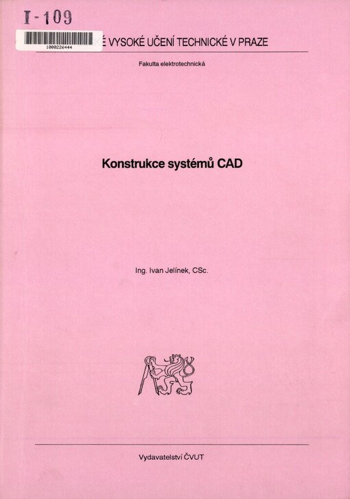 Konstrukce systémů CAD