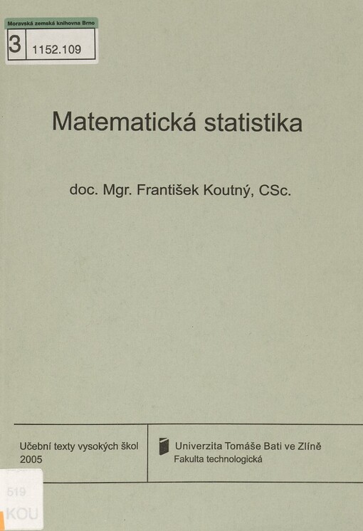 Matematická statistika