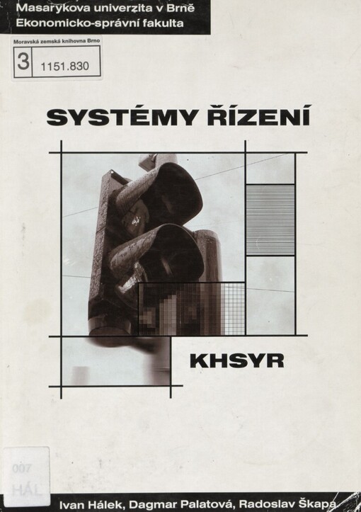 Systémy řízení: distanční studijní opora