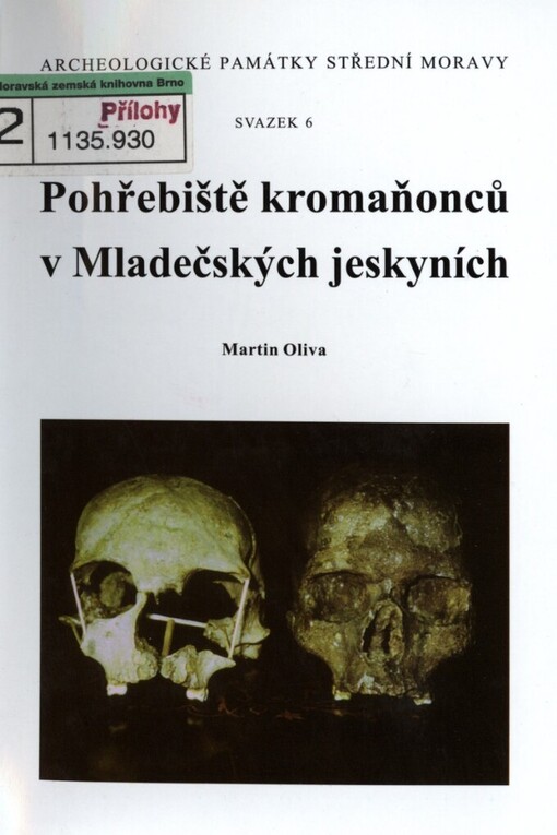 Pohřebiště kromaňonců v Mladečských jeskyních