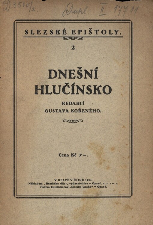 Dnešní Hlučínsko