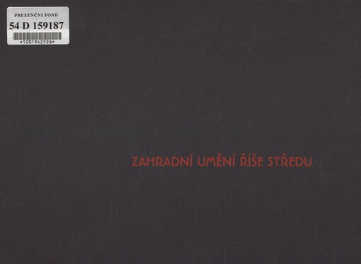 Zahradní umění Říše středu :[studie klasické čínské zahrady]