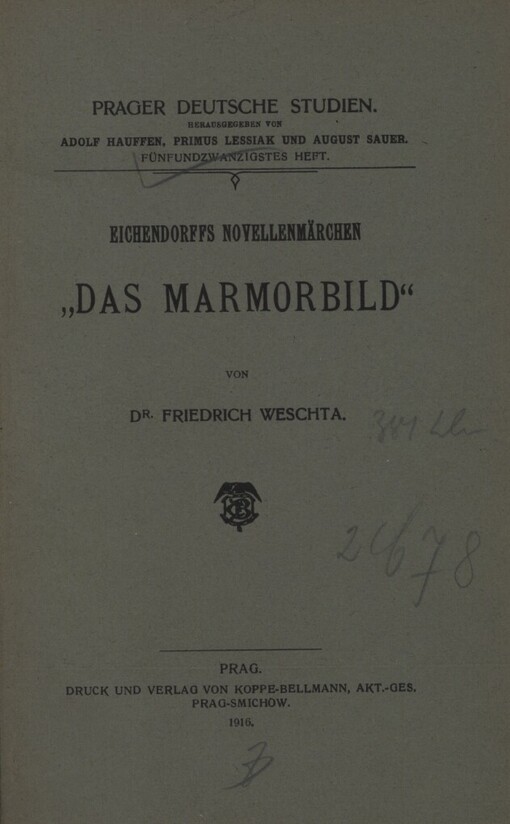 Eichendorffs Novellenmärchen 