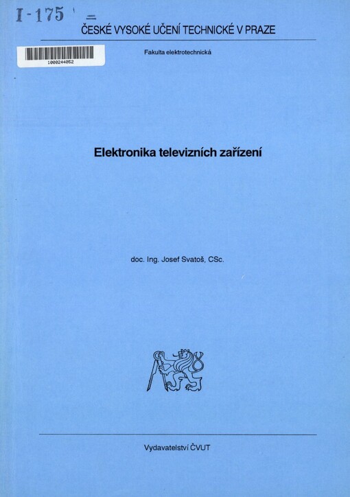 Elektronika televizních zařízení