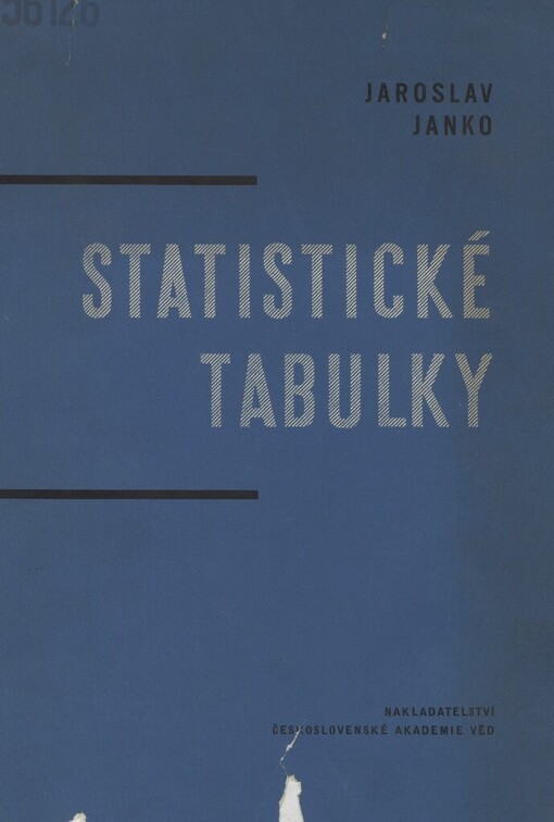 Statistické tabulky