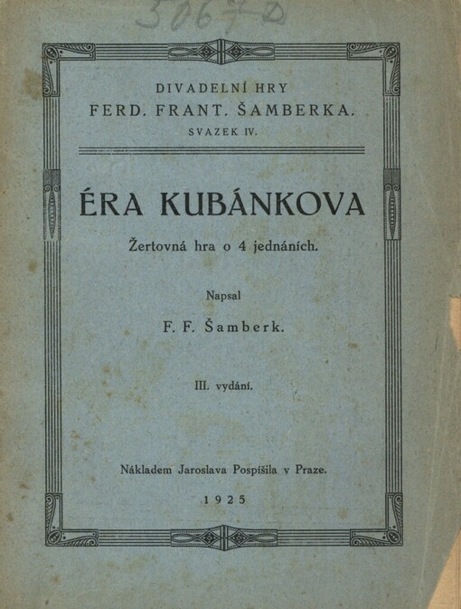 Éra Kubánkova: žertovná hra o 4 jednáních