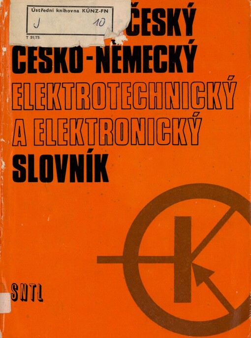 Německo-český, česko-německý elektrotechnický a elektronický slovník