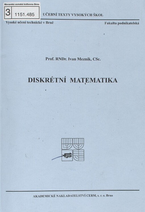 Diskrétní matematika