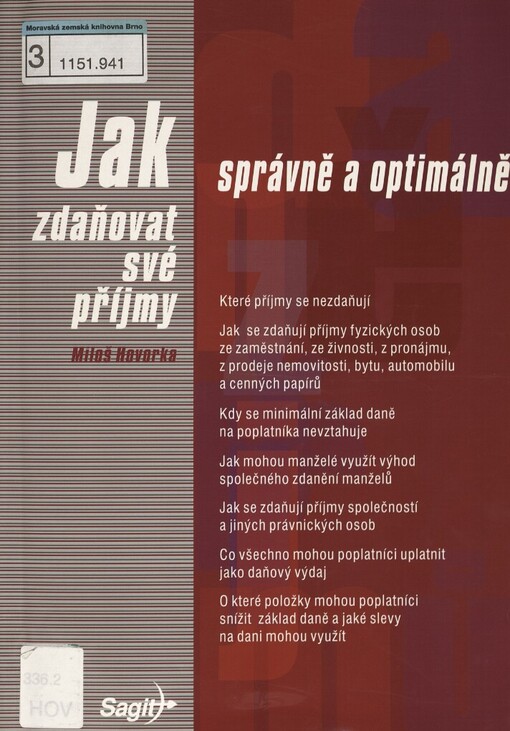 Jak správně a optimálně zdaňovat své příjmy