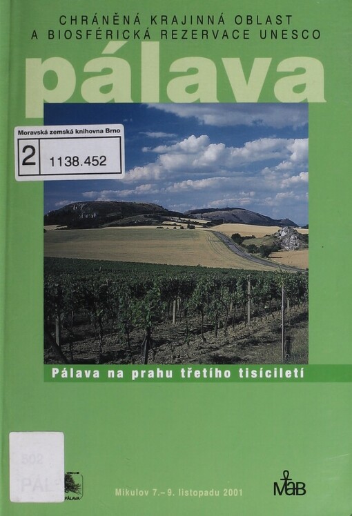 Pálava na prahu třetího tisíciletí