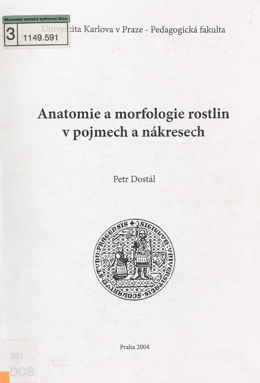 Anatomie a morfologie rostlin v pojmech a nákresech