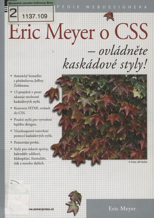 Eric Meyer o CSS - ovládněte kaskádové styly!