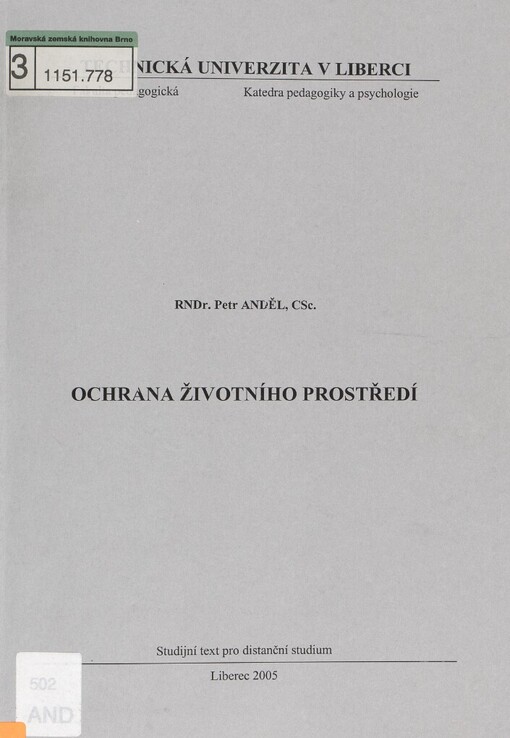 Ochrana životního prostředí