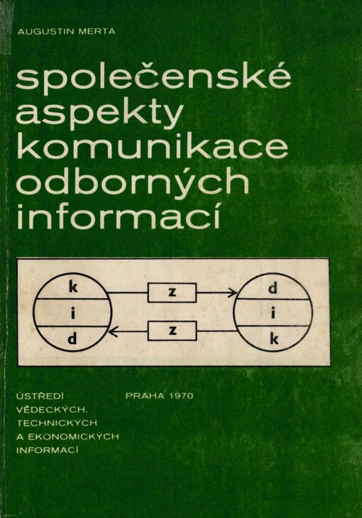 Společenské aspekty komunikace odborných informací