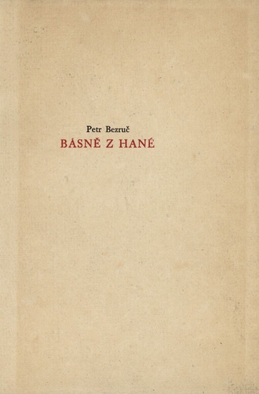 Básně z Hané
