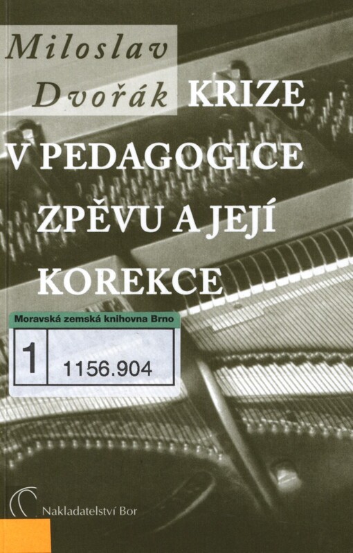 Krize v pedagogice zpěvu a její korekce