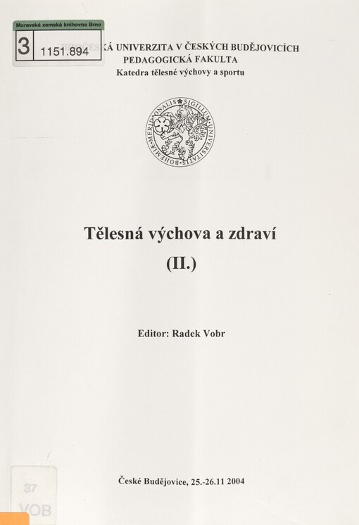 Tělesná výchova a zdraví (II.)