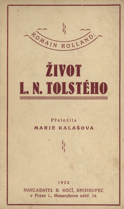Život L.N. Tolstého