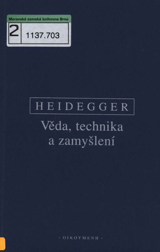 Věda, technika a zamyšlení