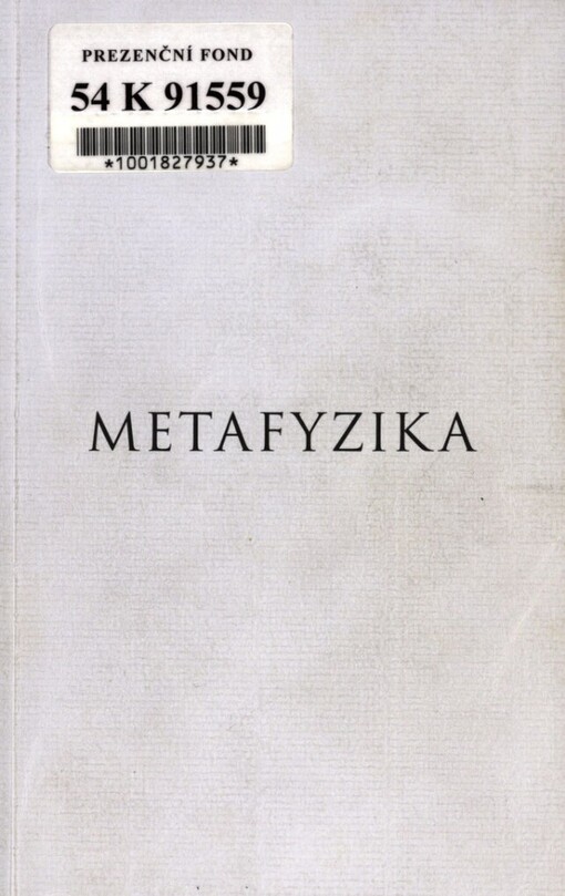 Metafyzika