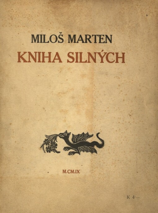 Kniha silných: umělci a básníci : essaie