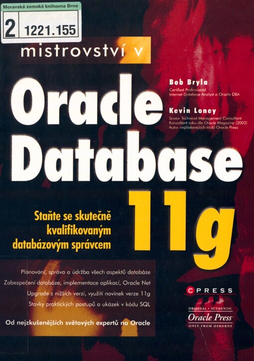 Mistrovství v Oracle Database 11g