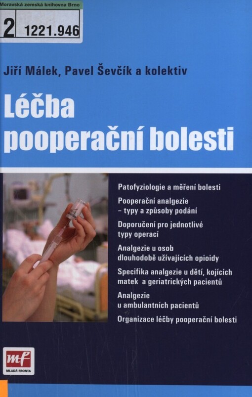 Léčba pooperační bolesti