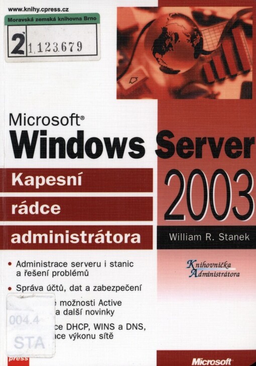 Microsoft Windows Server 2003: kapesní rádce administrátora