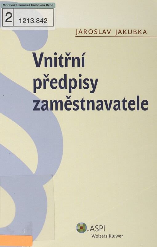 Vnitřní předpisy zaměstnavatele