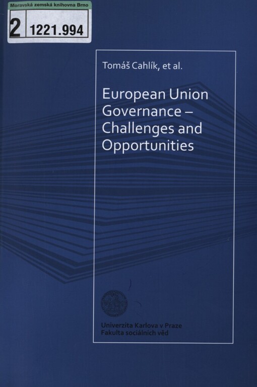 European Union governance - challenges and opportunities