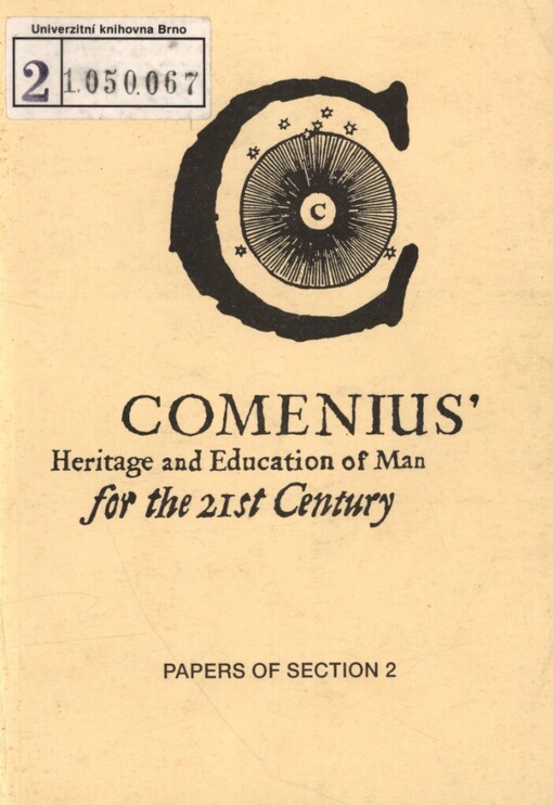 Comenius's heritage and education of man for the 21st century
