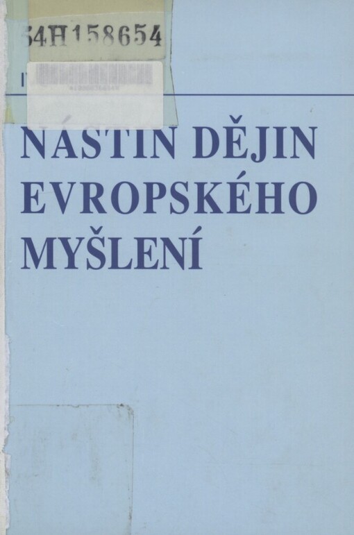 Nástin dějin evropského myšlení: (od Thaleta k Rousseauovi)