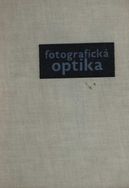 Fotografická optika