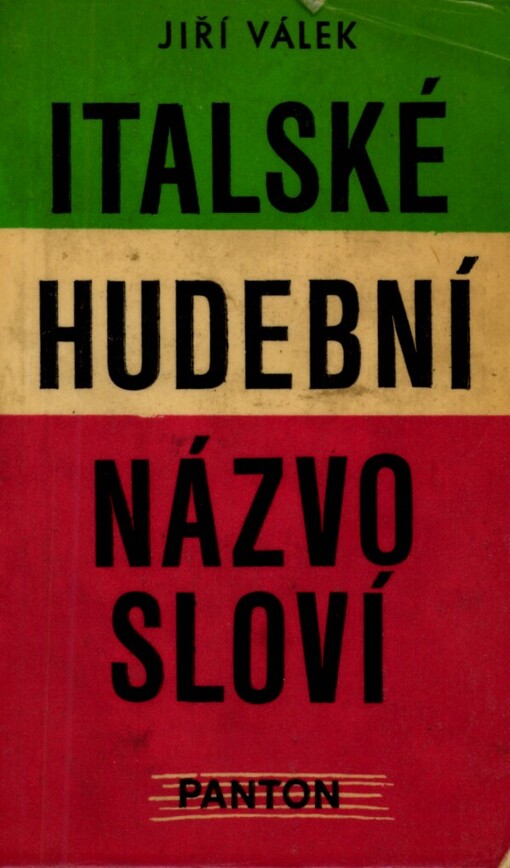 Italské hudební názvosloví