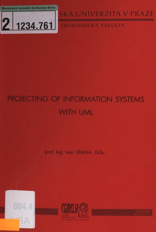 Projecting of information systems with UML