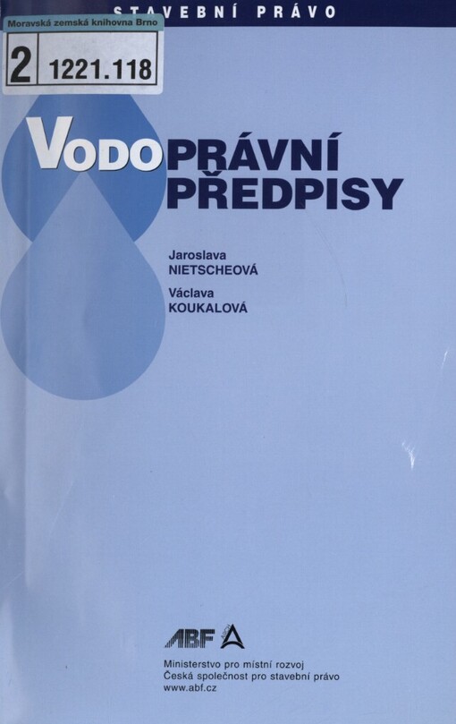 Vodoprávní předpisy