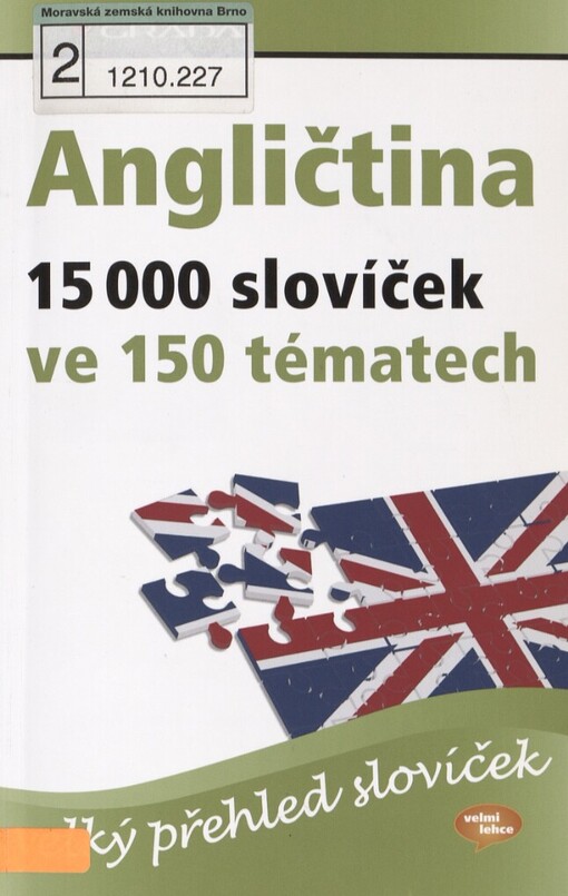 Angličtina: 15000 slovíček ve 150 tématech, 1. vyd.