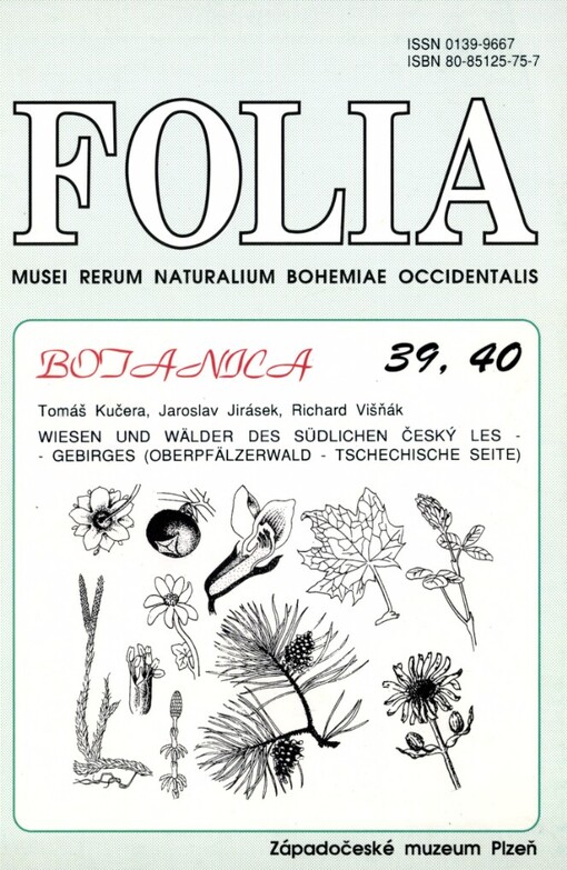 Wiesen und Wälder des südlichen Český les - Gebirges (Oberpfälzer Wald - tschechische Seite)