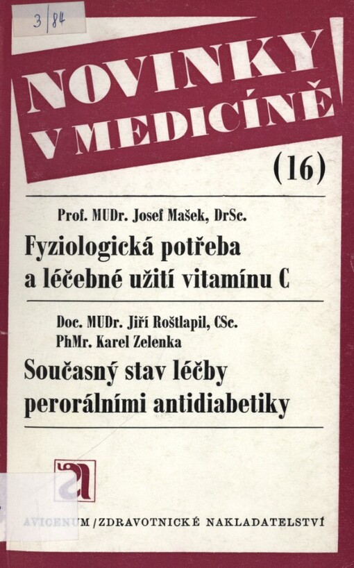 Fyziologická potřeba a léčebné užití vitamínu C