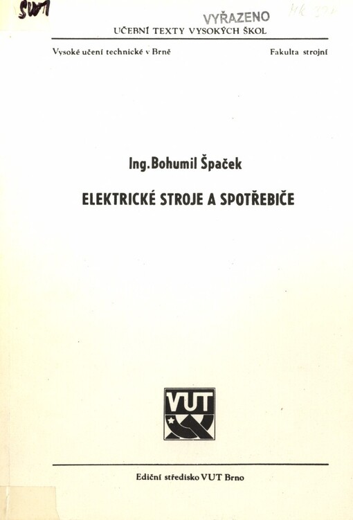 Elektrické stroje a spotřebiče