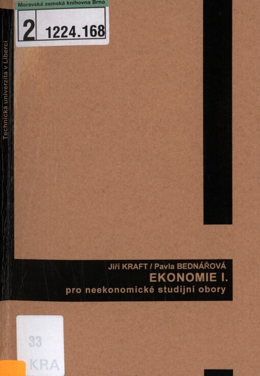 Ekonomie I: pro neekonomické studijní obory