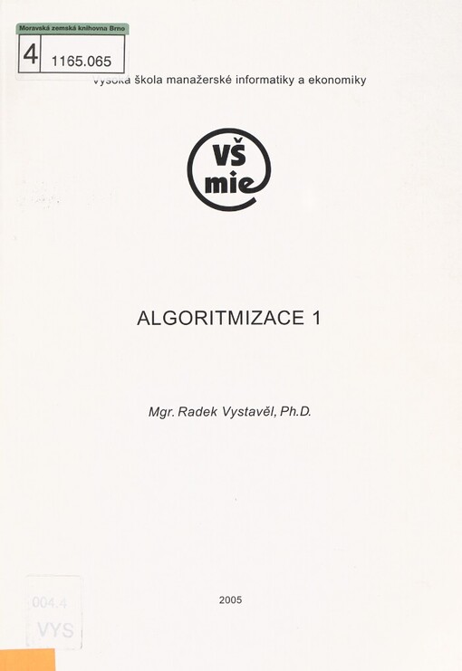 Algoritmizace 1